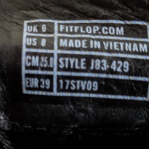 Fitflop Fringey Slip-on Sneaker SZ 8 - Picture 9 of 9